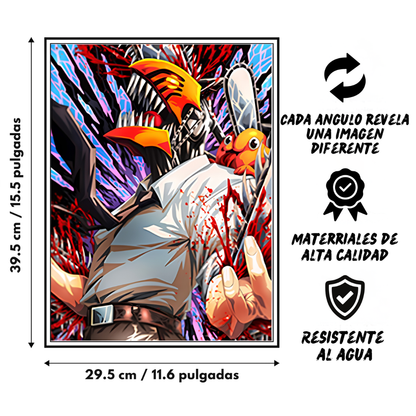 Poster lenticular 3D